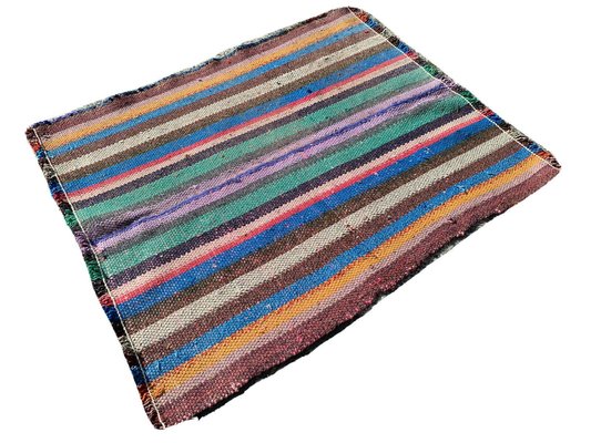 Vintage Turkish Wool Traditional Kilim Rug-AIV-734647