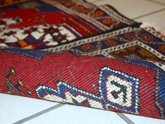 Vintage Turkish Yastik Carpet, 1960s-JZV-952460