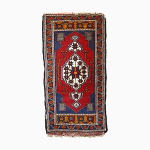 Vintage Turkish Yastik Carpet, 1960s-JZV-952460