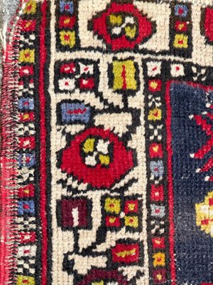 Vintage Turkish Yastik Rug, 1930s-YMM-2026642