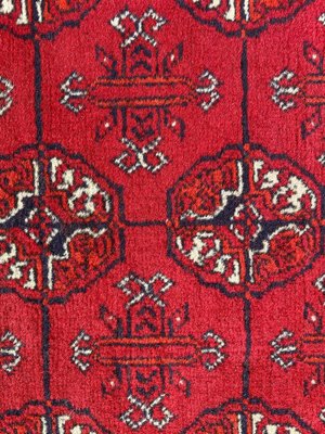 Vintage Turkmen Afghan Bokhara Design Runner-YMM-1062068