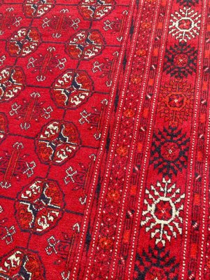 Vintage Turkmen Afghan Bokhara Design Runner-YMM-1062068