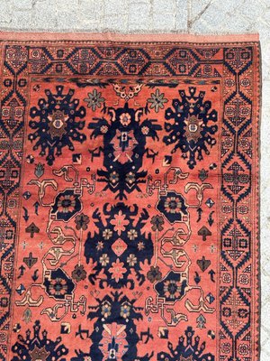 Vintage Turkmen Afghan Rug, 1980s-YMM-1725963