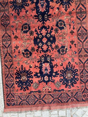 Vintage Turkmen Afghan Rug, 1980s-YMM-1725963