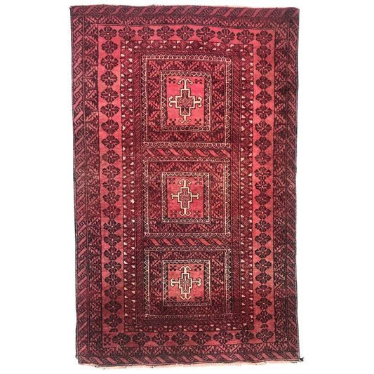 Vintage Turkmen Baluch Rug