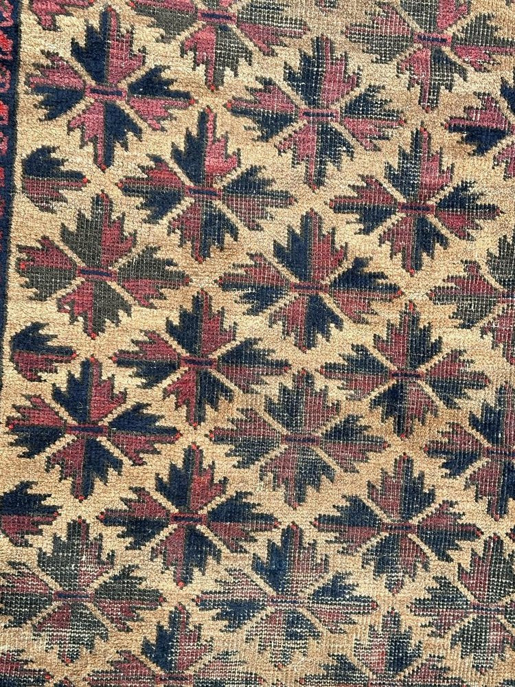 Vintage Turkmen Baluch Rug, 1930s