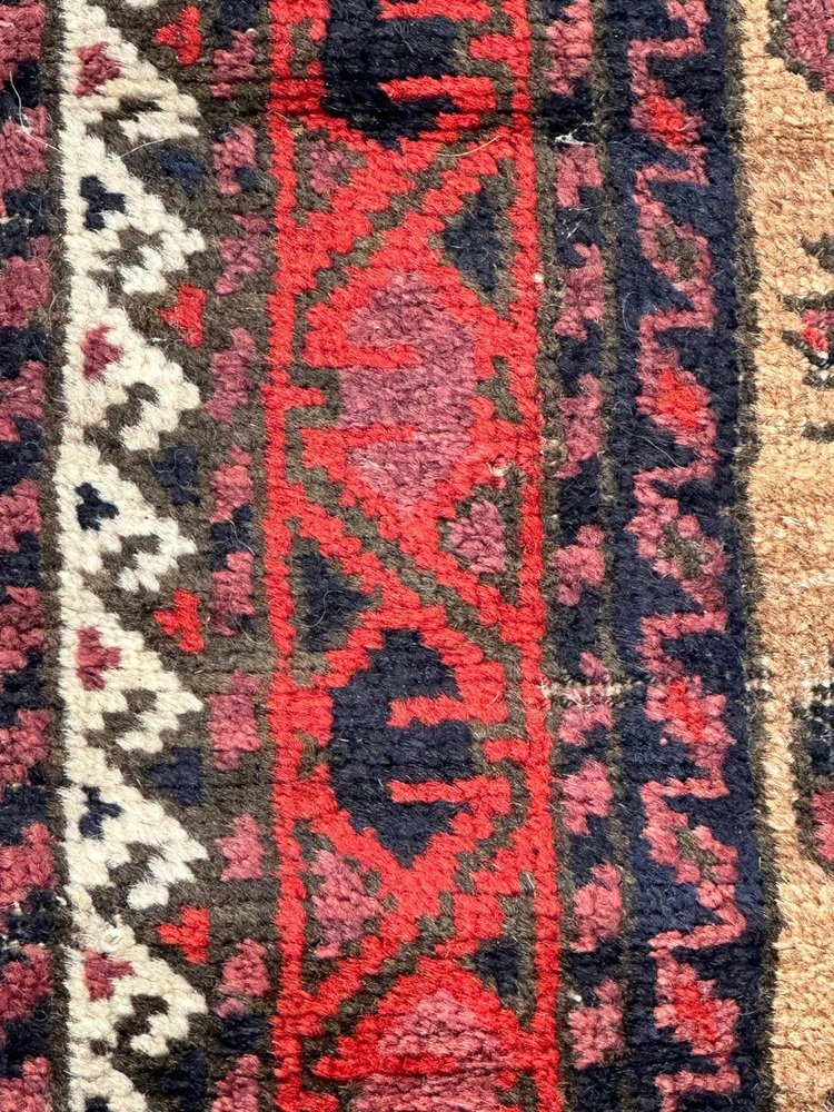 Vintage Turkmen Baluch Rug, 1930s