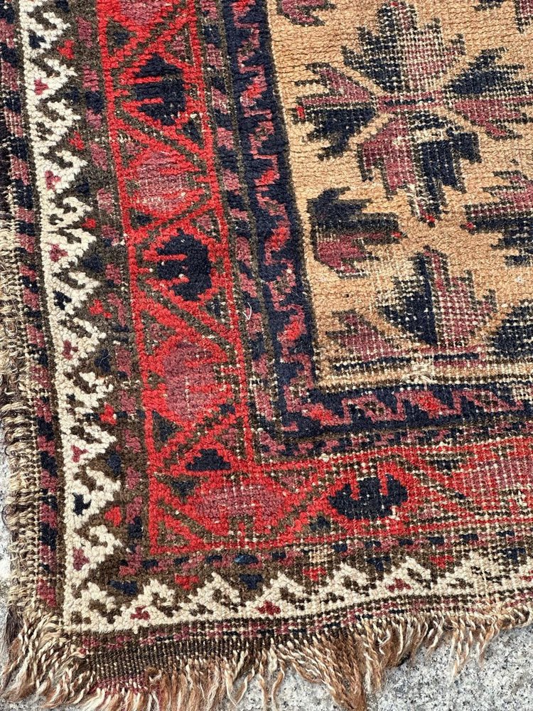 Vintage Turkmen Baluch Rug, 1930s