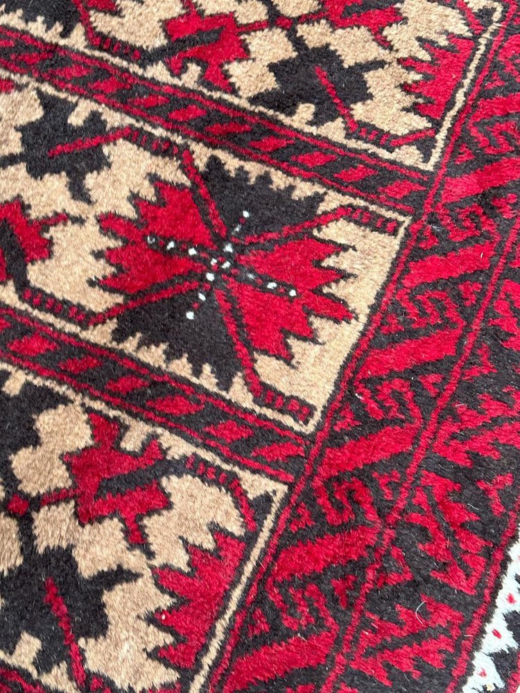 Vintage Turkmen Baluch Rug, 1950s