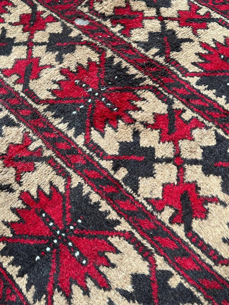 Vintage Turkmen Baluch Rug, 1950s