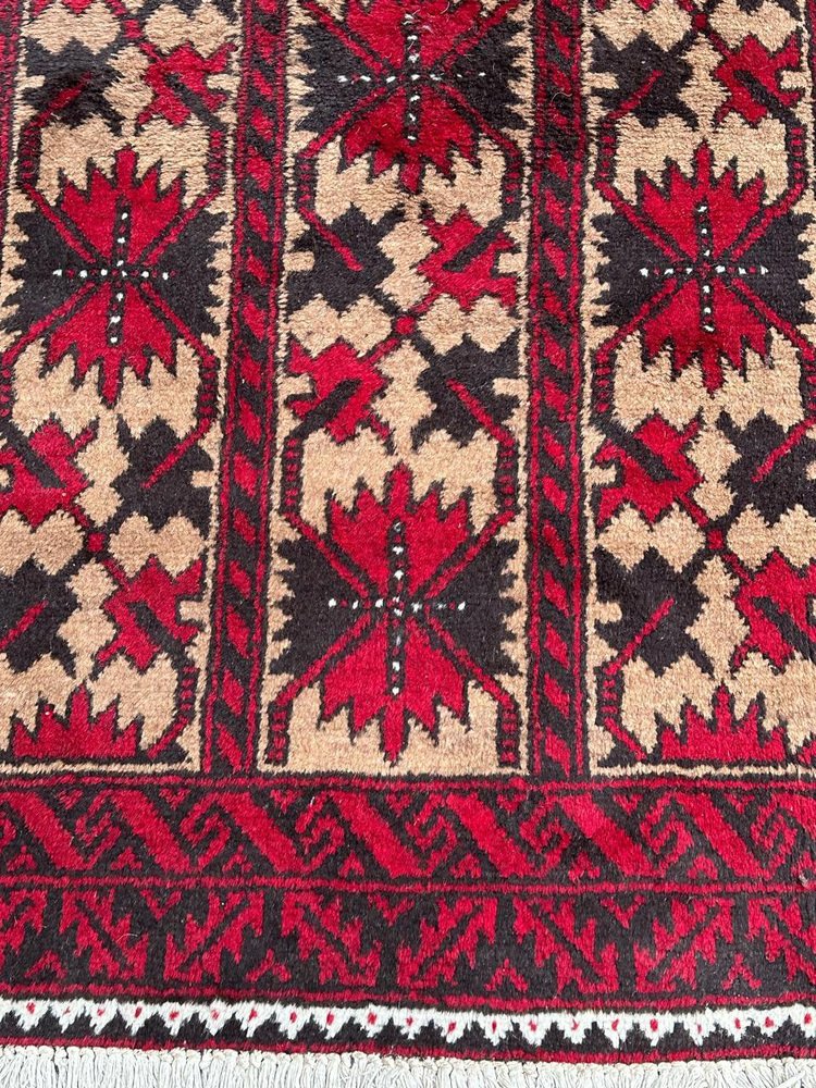 Vintage Turkmen Baluch Rug, 1950s