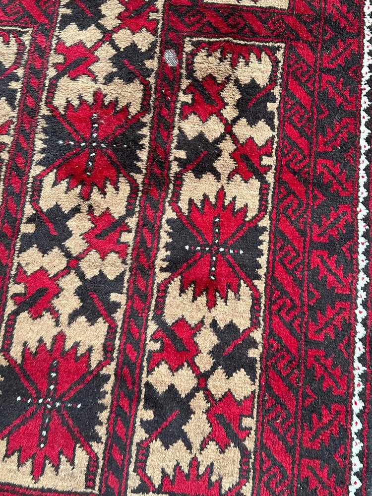 Vintage Turkmen Baluch Rug, 1950s