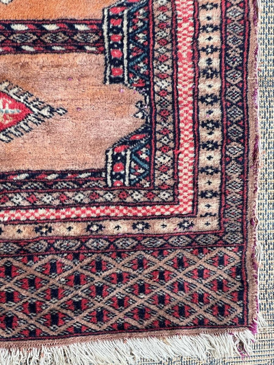 Vintage Turkmen Design Pakistani Rug from Bobyrugs, 1970s