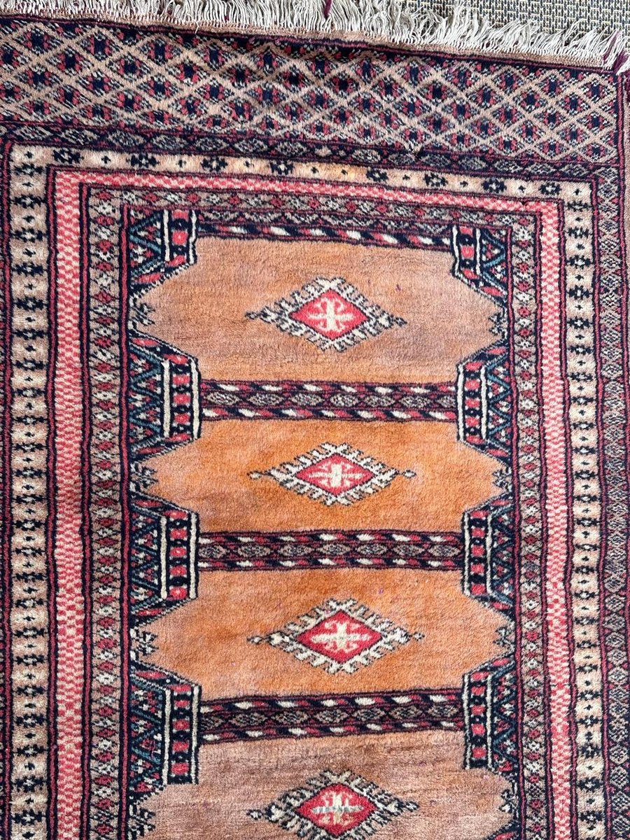 Vintage Turkmen Design Pakistani Rug from Bobyrugs, 1970s