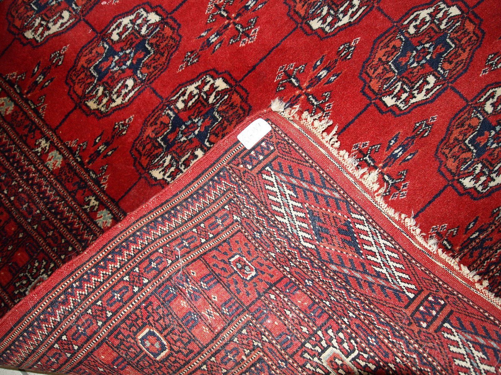 Vintage Turkmen Tekke Rug, 1970s