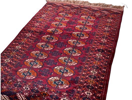 Vintage Turkoman Hand-Knotted Rug-AIV-1158685