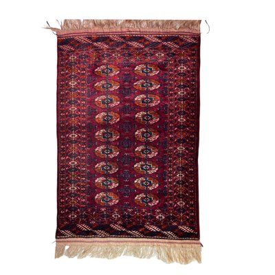 Vintage Turkoman Hand-Knotted Rug-AIV-1158685