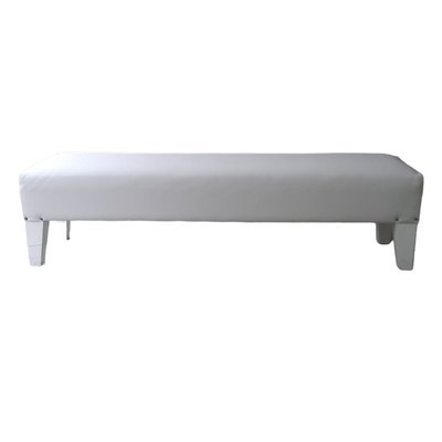 Vintage Upholstered Wooden Bench-TCS-1359666