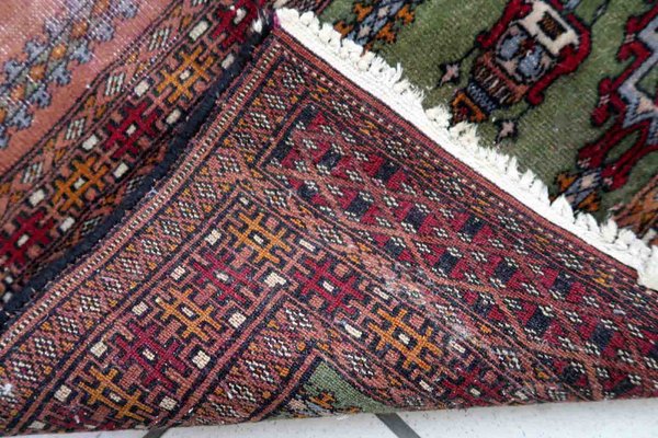 Vintage Uzbek Bukhara Rug, 1950s-JZV-1352653