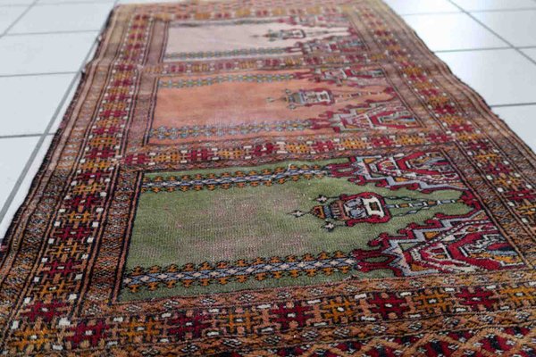 Vintage Uzbek Bukhara Rug, 1950s-JZV-1352653