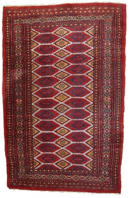 Vintage Uzbek Bukhara Rug, 1960s-JZV-952375