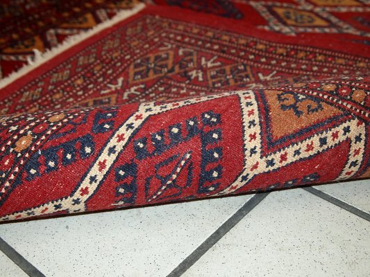 Vintage Uzbek Bukhara Rug, 1960s-JZV-952375