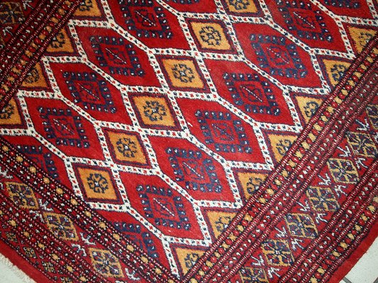 Vintage Uzbek Bukhara Rug, 1960s-JZV-952375