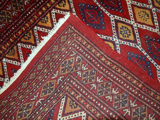 Vintage Uzbek Bukhara Rug, 1960s-JZV-952375