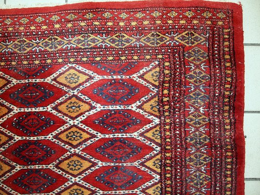 Vintage Uzbek Bukhara Rug, 1960s-JZV-952375