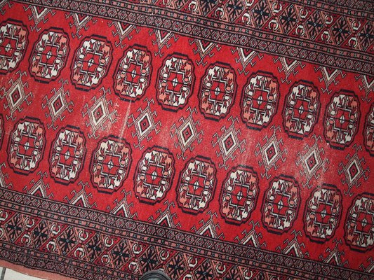 Vintage Uzbek Bukhara Runner, 1960s-JZV-960762