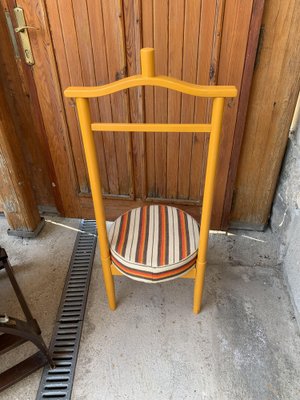 Vintage Valet Stand with Seat, 1950s-OXJ-1725473