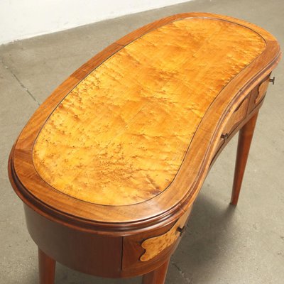 Vintage Vanity Table in Mahogany Veneer, Italy, 1950s-VMM-1785911