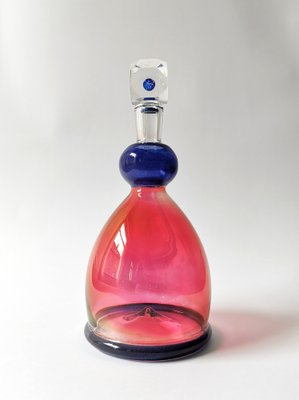 Vintage Vase in Glass, Italy, 1980s-FW-1733082