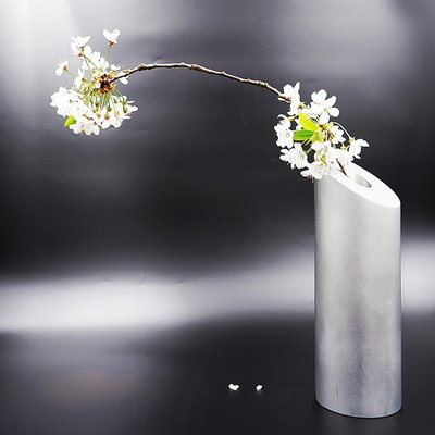 Vintage Vase in Stainless Steel-NYF-2018834