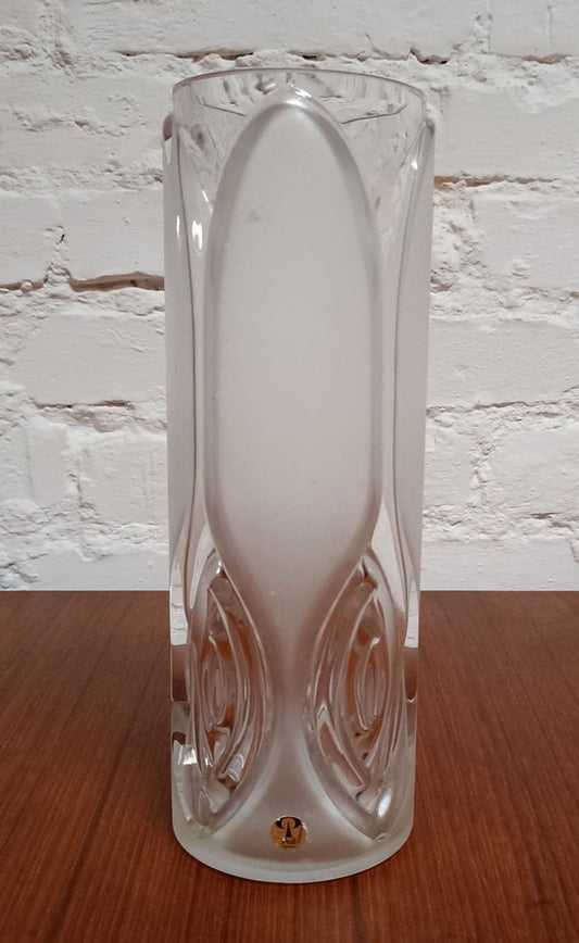 Vintage Vase in Thick Glass from Peill & Putzler, 1970s