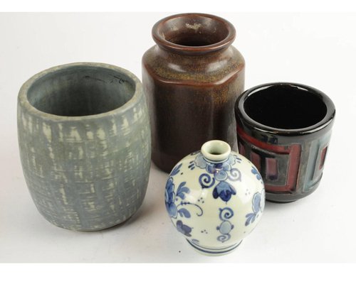 Vintage Vases in Ceramic, 1970s-HYQ-1343343