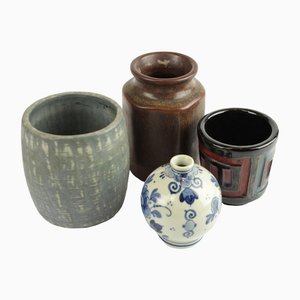 Vintage Vases in Ceramic, 1970s-HYQ-1343343