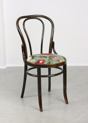 Vintage Velvet No. 18 Dining Chairs by Michael Thonet, Set of 4-HGJ-1251274