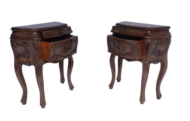 Vintage Venetian Bedside Tables, Set of 2-SRP-1783979