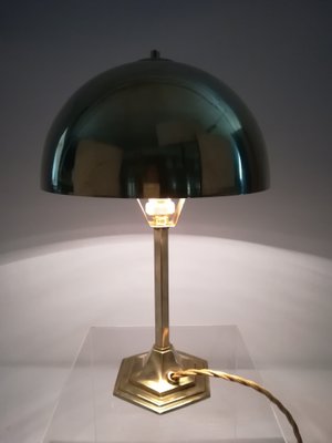 Vintage Viennese Brass Table Lamp-KDB-1285645