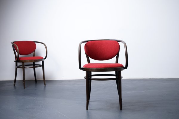 Vintage Viennese Model 233 P Bistro Chairs by Thonet, Set of 2-CIP-1210253