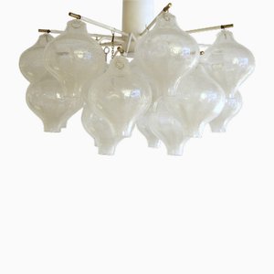 Vintage Viennese Model Tulipan Chandelier by J. T. Kalmar, 1950s-OV-1813756