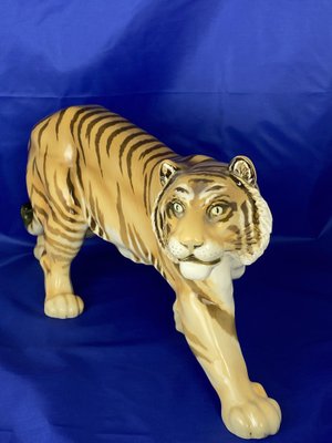 Vintage Walking Tiger from Hutschenreuther-ZDM-1756036