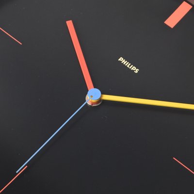 Vintage Wall Clock from Philips, 1980s-IXK-1796711