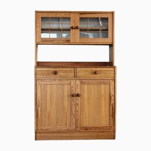 Vintage Wall Cupboard in Pine, Sweden, 1970s-FUN-1740271