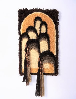 Vintage Wall Hanging in Wool, 1960s-FPY-1417280