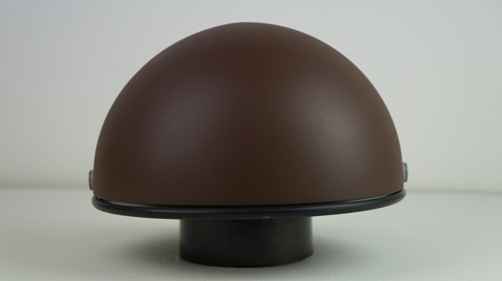 Vintage Wall Lamp in Brown from Dijkstra, 1970s