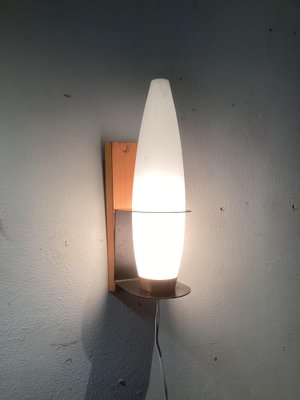 Vintage Wall Lamp in Copper Glass, 1960s-SU-1799157