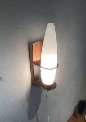 Vintage Wall Lamp in Copper Glass, 1960s-SU-1799157