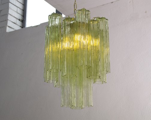 Vintage Wall Light in Murano Green Trunci, Italy, 1990s-MPO-1739585